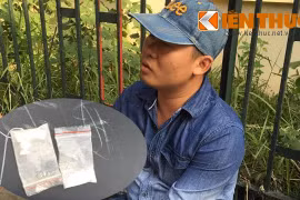Bị 141 tóm khi không đội MBH, “găm” hàng nghi ma túy