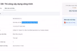 Gói thầu hơn 10 tỷ đồng ở Trà Cú sẽ về tay Điện Long Châu?