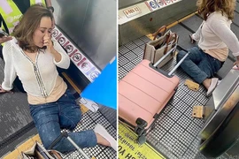 Cưa chân giải cứu người phụ nữ kẹt vào băng chuyền sân bay