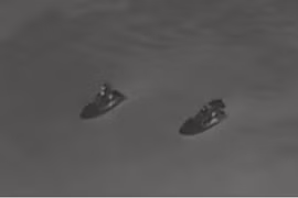 Cận cảnh lính biệt kích Ukraine đổ bộ Crưm bằng xuồng cao tốc