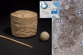 Cảnh tượng xúc động bên trong ngôi mộ 5.000 năm tuổi ở Anh