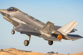 Sức mạnh tiêm kích tàng hình F-35I Adir tấn công lực lượng Hamas
