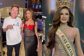 Mặc váy xuyên thấu, Hoa hậu Hòa bình Thái Lan “đốt mắt” người nhìn