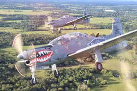 Hai máy bay quân sự bất ngờ va chạm nhau trên không ở Colombia