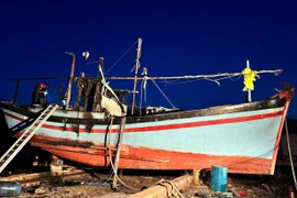 Ninh Thuận: Cháy tàu cá ở cảng Cà Ná, thiệt hại 2,5 tỷ đồng