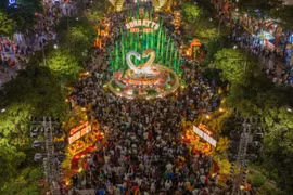 Rộn ràng Đường hoa Nguyễn Huệ Tết Ất Tỵ 2025