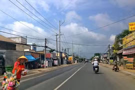 Tiền Giang: Cty Tín Hiệu trúng thầu thi công đèn chiếu sáng tuyến QL50