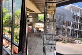 Hé lộ dinh thự triệu đô đang hoàn thiện của Ngọc Trinh