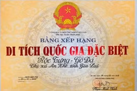 Gia Lai: Rộc Tưng- Gò Đá được xếp hạng Di tích quốc gia đặc biệt