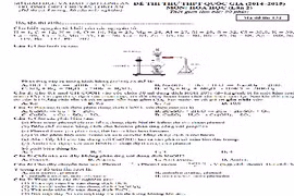 Đề thi thử THPT quốc gia 2015 môn Hóa học chuyên Long An
