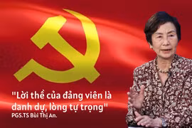 Lời thề của đảng viên là danh dự, lòng tự trọng