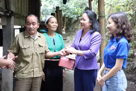 Ấm tình “Xuân chia sẻ yêu thương 2023” của VUSTA tại Hòa Bình