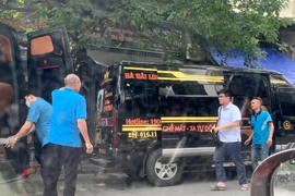 Xe trá hình tuyến cố định hoạt động ở nhiều địa phương