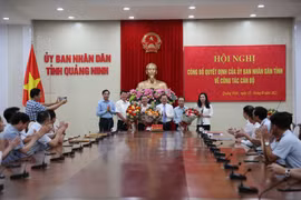 Quảng Ninh công bố quyết định về công tác cán bộ