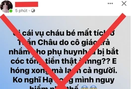 Thực hư thông tin bắt cóc trẻ em, đòi tiền chuộc ở Quảng Ninh