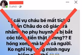 Thực hư thông tin bắt cóc trẻ em, đòi tiền chuộc ở Quảng Ninh