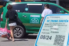 Mai Linh WILLER dùng phù hiệu xe trung chuyển ở Thanh Hoá… chạy tại Hà Nội