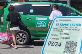 Mai Linh WILLER dùng phù hiệu xe trung chuyển ở Thanh Hoá… chạy tại Hà Nội