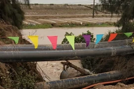 Nam Định: Thực hư việc KCN Rạng Đông xả nước thải xây dựng ra môi trường