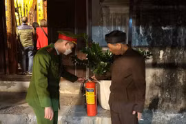 Hà Nội: Đồng loạt kiểm tra PCCC các điểm di tích, đền chùa