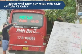 Bài 1: Loạt bến xe “thả trôi” quy trình kiểm soát an toàn xe khách