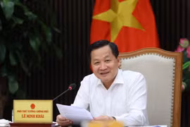 Phó Thủ tướng Lê Minh Khái nhận thêm trọng trách mới