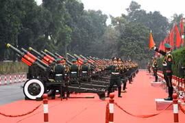 Bắn 21 loạt đại bác chào mừng Tổng bí thư, Chủ tịch Trung Quốc Tập Cận Bình