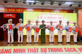 Công an tỉnh Quảng Ninh điều động, bổ nhiệm loạt lãnh đạo