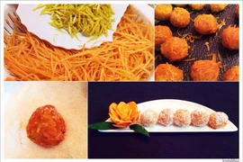 Công thức mứt cam cà rốt viên tròn lạ miệng