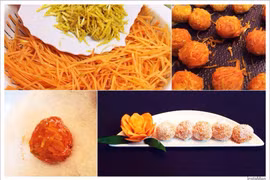 Công thức mứt cam cà rốt viên tròn lạ miệng