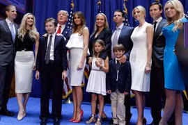 Ảnh thời trẻ của các yếu nhân kề cận Tổng thống Trump