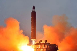 Yonhap: Triều Tiên vừa phóng vật thể lạ ra biển Nhật Bản