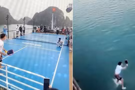 Chủ tàu có sân pickleball ở Quảng Ninh bị phạt 12,5 triệu đồng