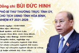 Chân dung Chủ tịch UBND tỉnh Hoà Bình Bùi Đức Hinh