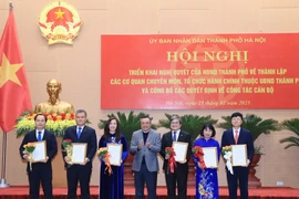 Các giám đốc Sở mới của Hà Nội sau sáp nhập, tinh gọn