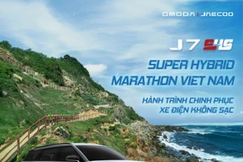 Jaecoo J7 PHEV chinh phục 1.300km tại Việt Nam không cần sạc