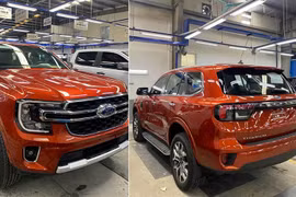 Cận cảnh Ford Everest 2023 "bằng xương, bằng thịt" tại Việt Nam