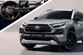 Cận cảnh bản SE hybrid tiết kiệm xăng của Toyota RAV4 2022