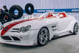 Cận cảnh Mercedes-Benz SLR McLaren Speedster mui trần cực đỉnh