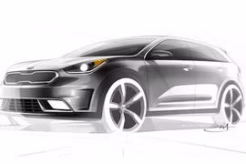 Kia hé lộ về crossover “siêu sạch” Niro mới