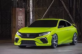 Honda Civic 2016 sẽ có chassis và động cơ tăng áp mới