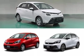 Honda Jazz lộ diện bản nâng cấp - trẻ trung, sắc sảo hơn