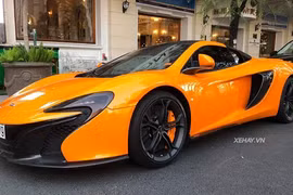 Ngắm siêu xe McLaren 650S Spider, "tình cũ" của đại gia Minh nhựa 
