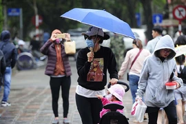 Du khách tham quan Đại Nội Huế đeo khẩu trang ngừa viêm phổi lạ