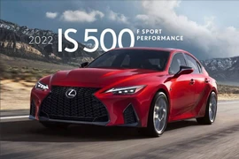 Cận cảnh xe sang Lexus IS 500 F Sport Performance giá chỉ từ 1,28 tỷ 