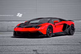Tuyệt phẩm Aventador “độ mâm khủng” với 2 tông màu độc đáo