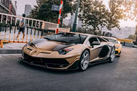 Ấn tượng "cực độc" về Lamborghini Aventador SVJ của đại gia Việt