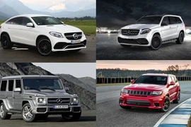 Top xe ôtô phân khúc SUV mạnh nhất năm 2017