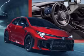 Chi tiết Toyota GR Corolla 2025, thêm bản số tự động 8 cấp
