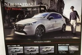 Mazda2 tiếp tục nâng cấp với màn hình giải trí "siêu to khổng lồ"